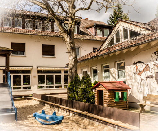 Außenansicht des Montessori-Kinderhauses