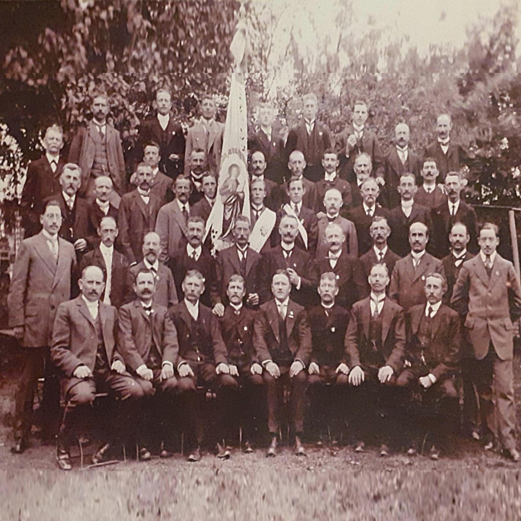 Kirchenchor beim 25-jährigen Jubiläum 1911