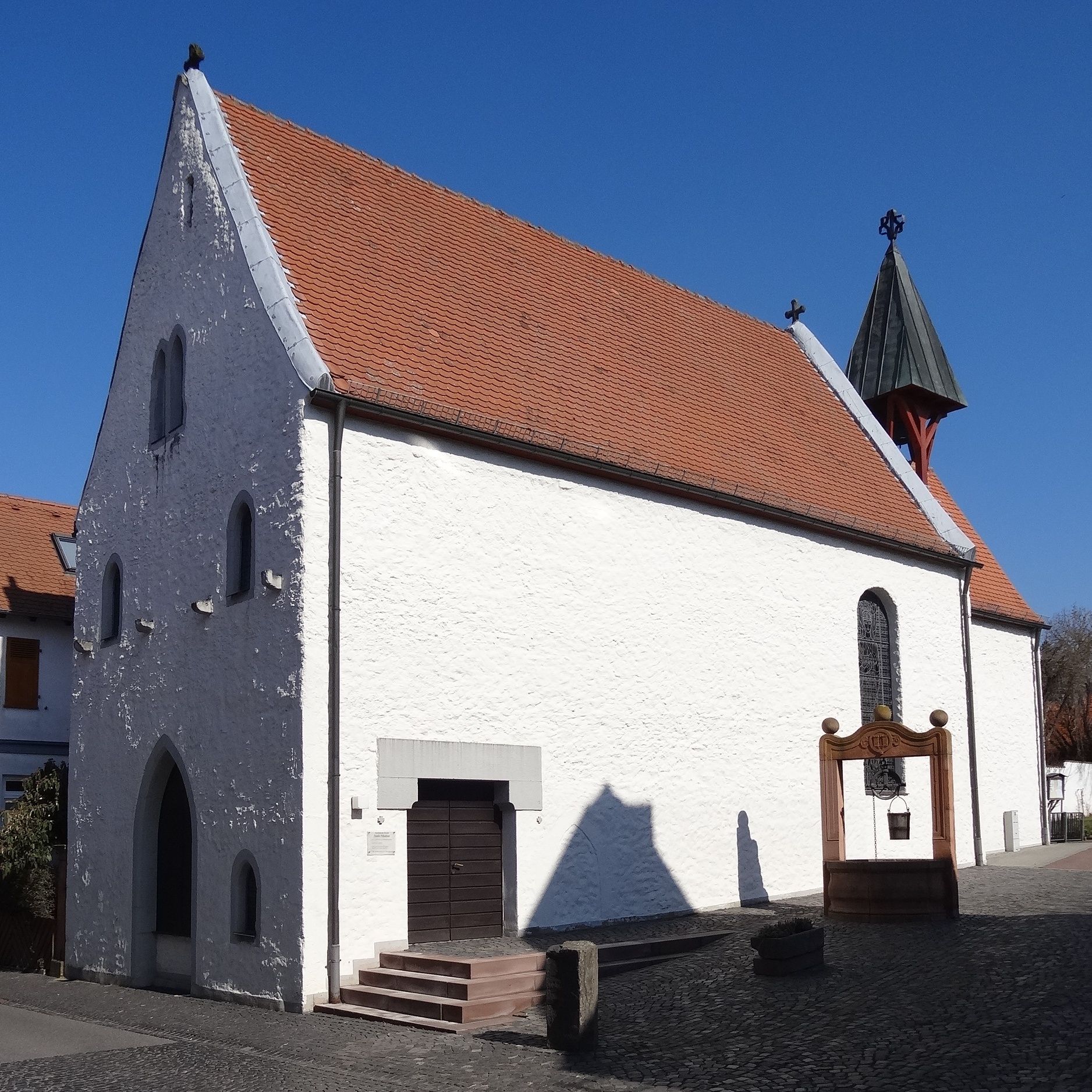 Kirche Sankt Nikolaus in Münzenberg.