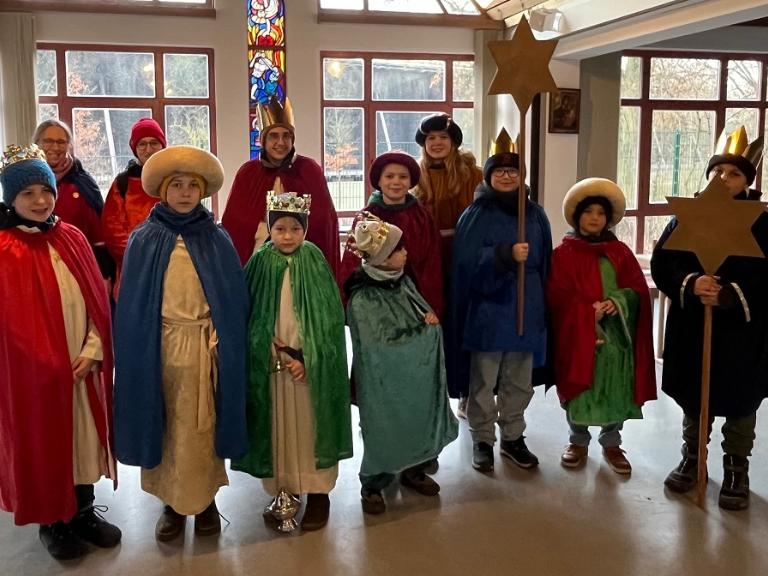 Sternsinger im Gemeindehaus