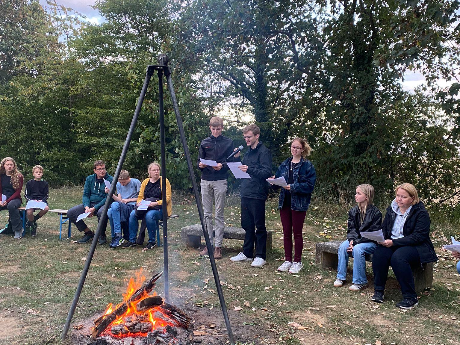 Lagerfeuer-Gottesdienst