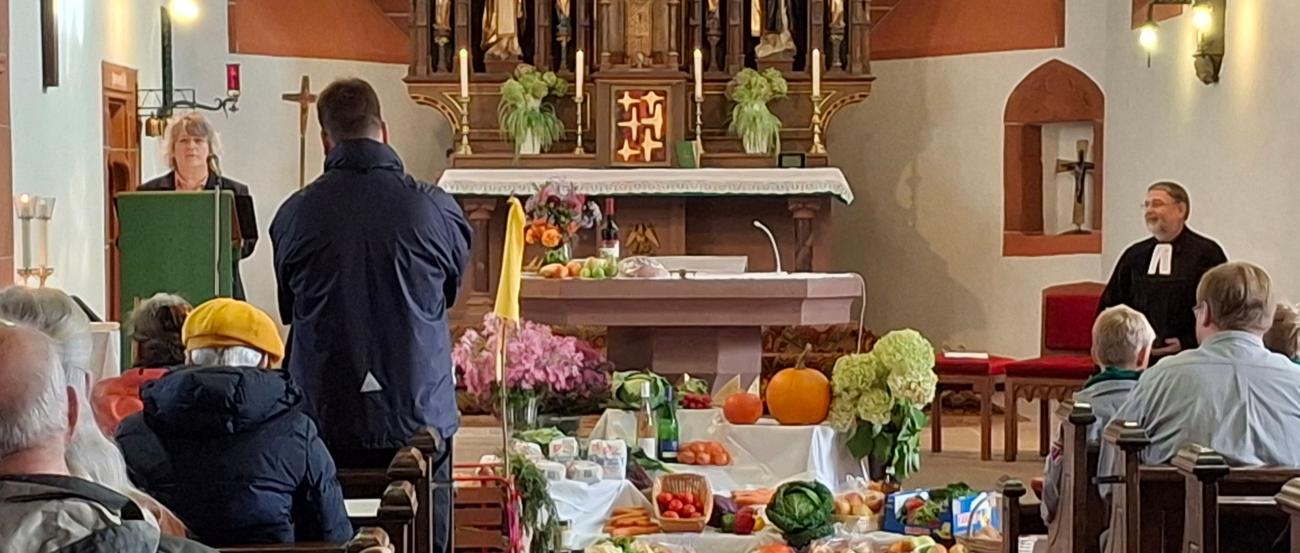 Erntedankgottesdienst Gundersheim (c) PG Gundersheim Erntedankgottesdienst Gundersheim
