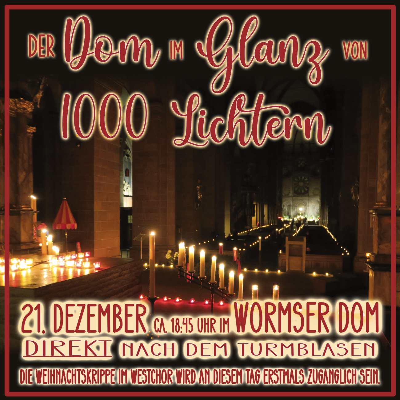 Der Dom im Glanz von 1000 Lichtern