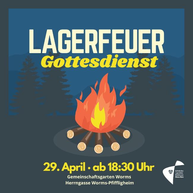 Lagerfeuergottesdienst 2025 (c) Andreas Baaden Lagerfeuergottesdienst 2025