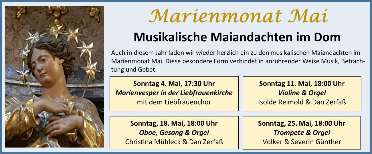 Maiandachten