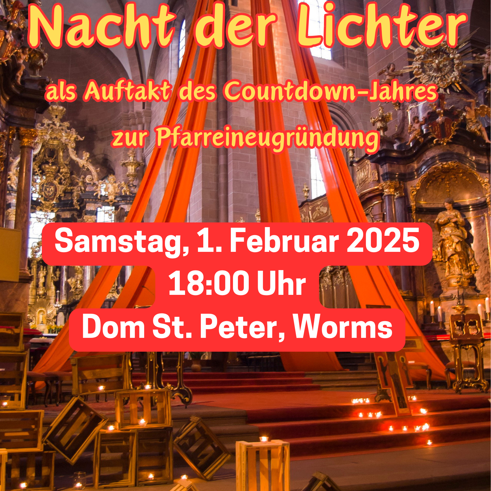 Nacht der Lichter - Plakat