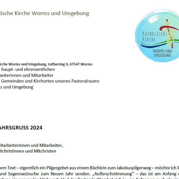 Neujahrsgruss