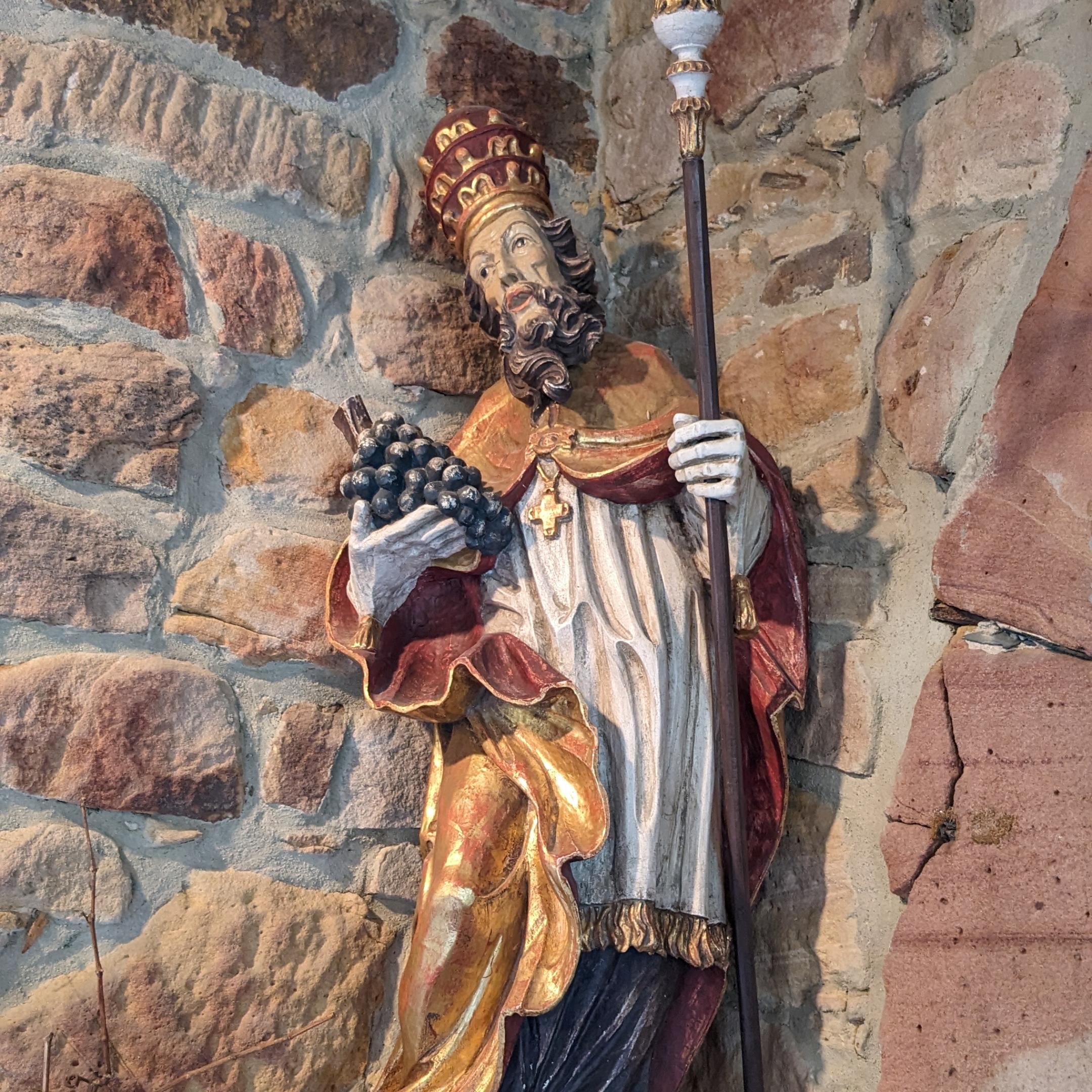 Statue des Hl. Urban im Museum für Weinkultur, Deidesheim