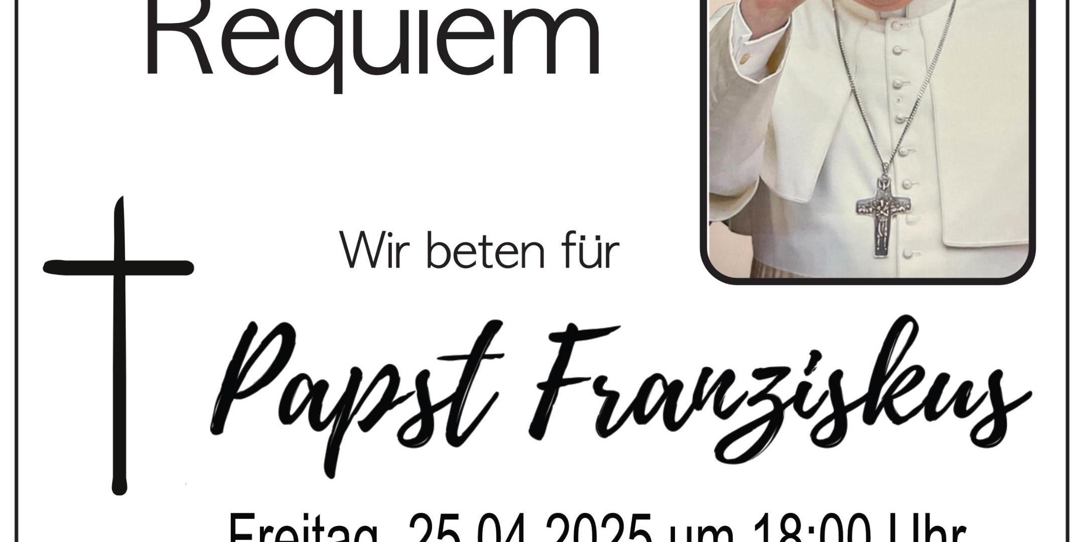 Papst-Franziskus-Gedenkgottesdienst Pastoralraum Worms und Umgebung