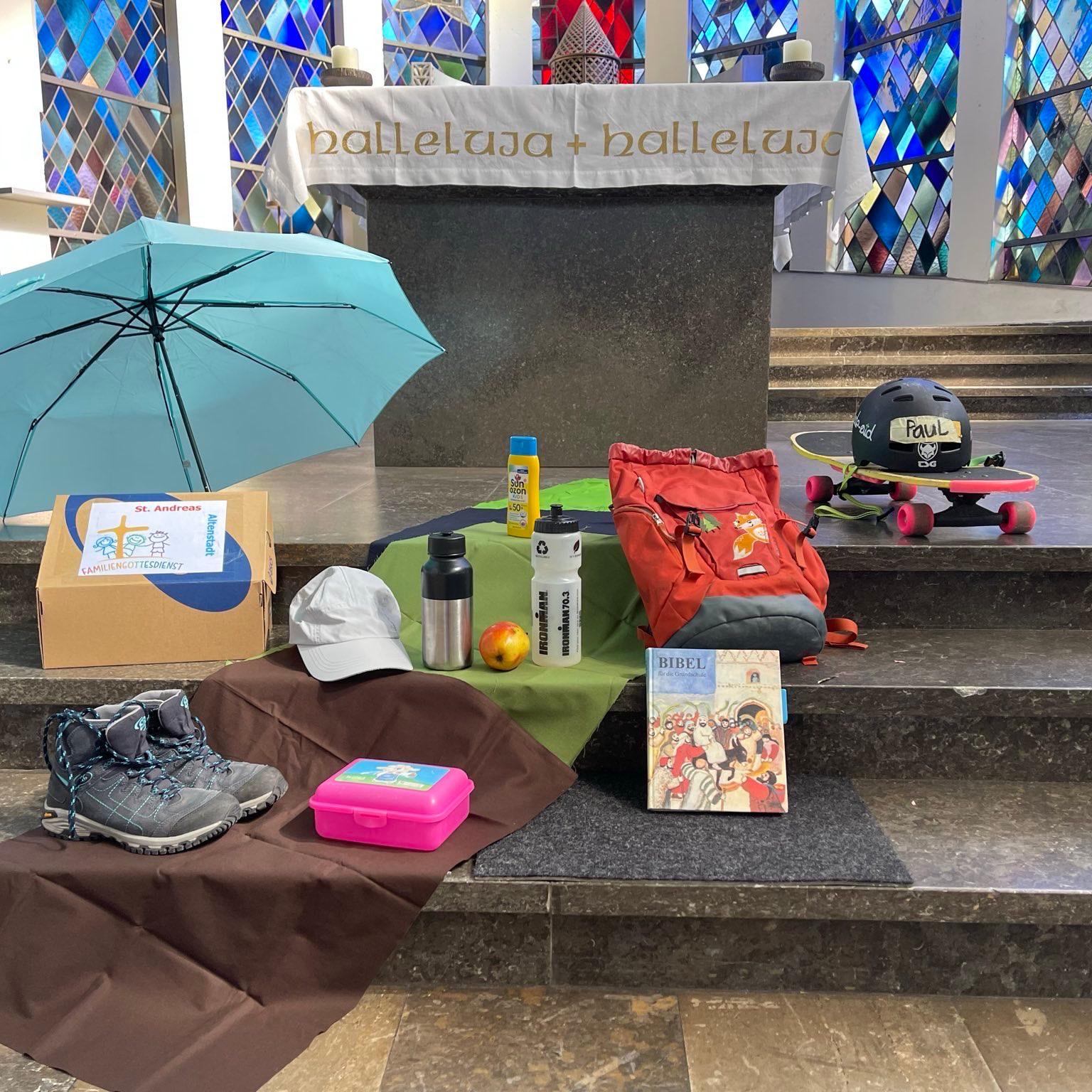 Familiengottesdienst Fahrzeug Segnung