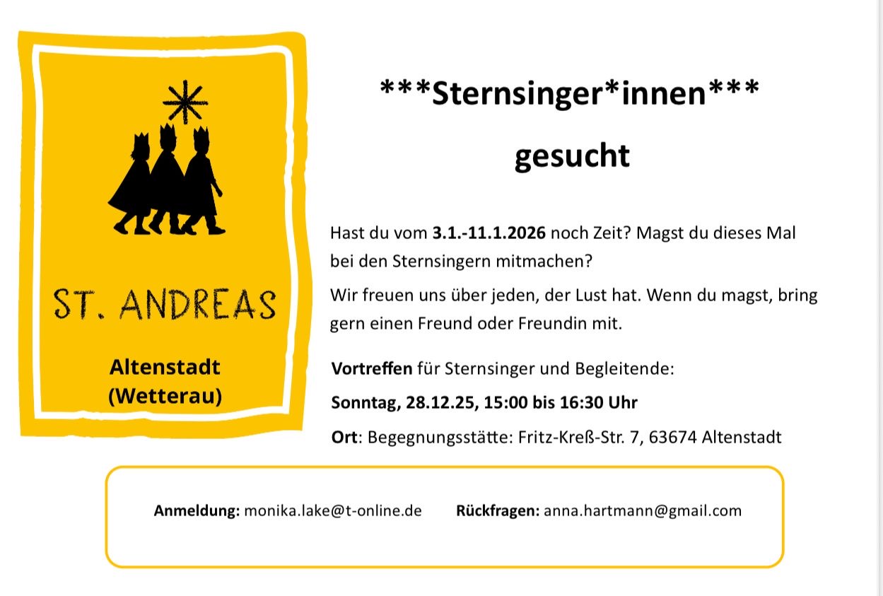 Sternsinger-gesucht (c) St Andreas Altenstadt