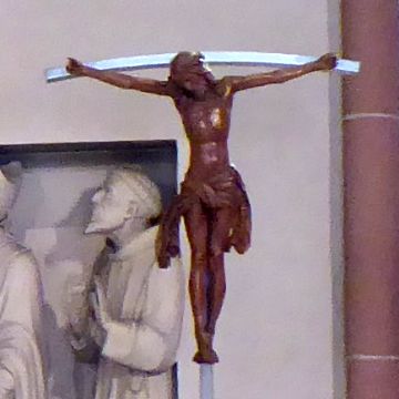 Kruzifix im Altarraum von St. Bonifatius (c) Foto Brigitta Gebauer