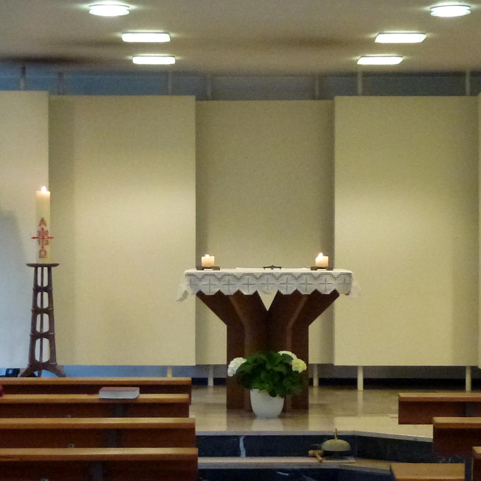 Der Altarraum unserer Liebfrauenkapelle
