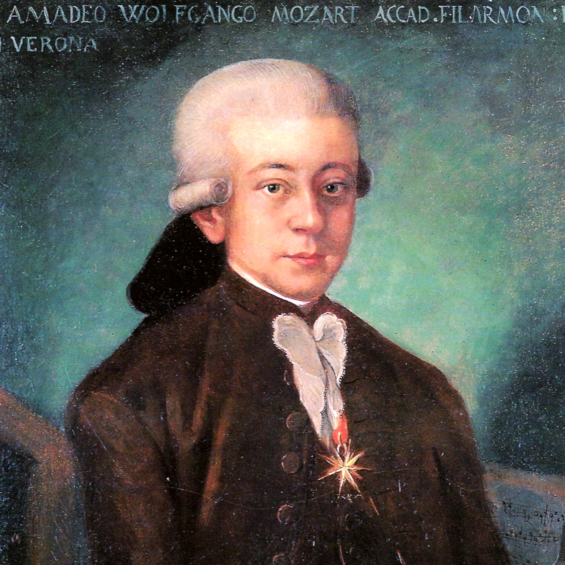 Porträt von Amadéo Wolfgango Mozart