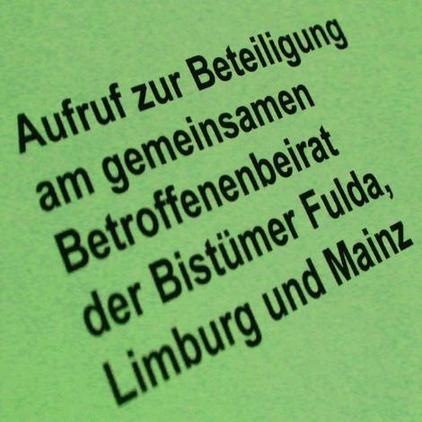 2021-02-19_Aufruf-Betroffenenbeirat (c) Bistum Mainz
