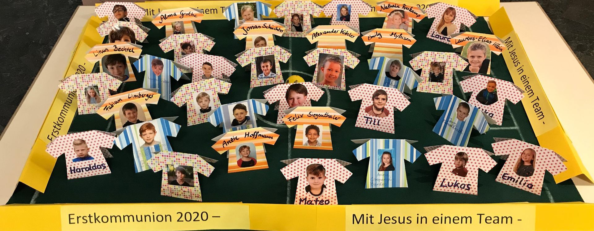 In einem Team mit Jesus - EK-Kinder 2020 (c) Brigitta Gebauer 2020