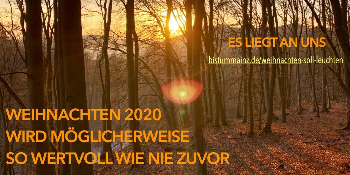 Weihnachten soll leuchten (c) Bistum Mainz 2020
