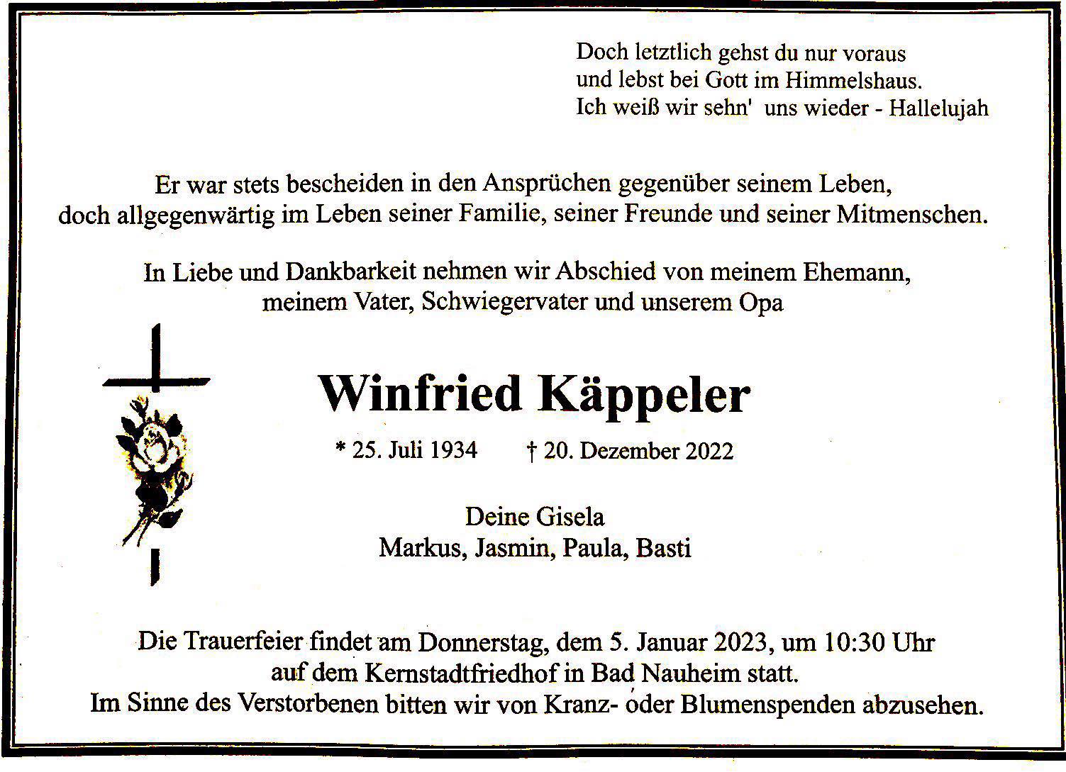 Wetterauer Zeitung (c) Familie Käppeler