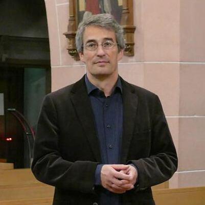 Nach seinem fantastischen Orgelprogramm: Domorganist Dan Zerfaß