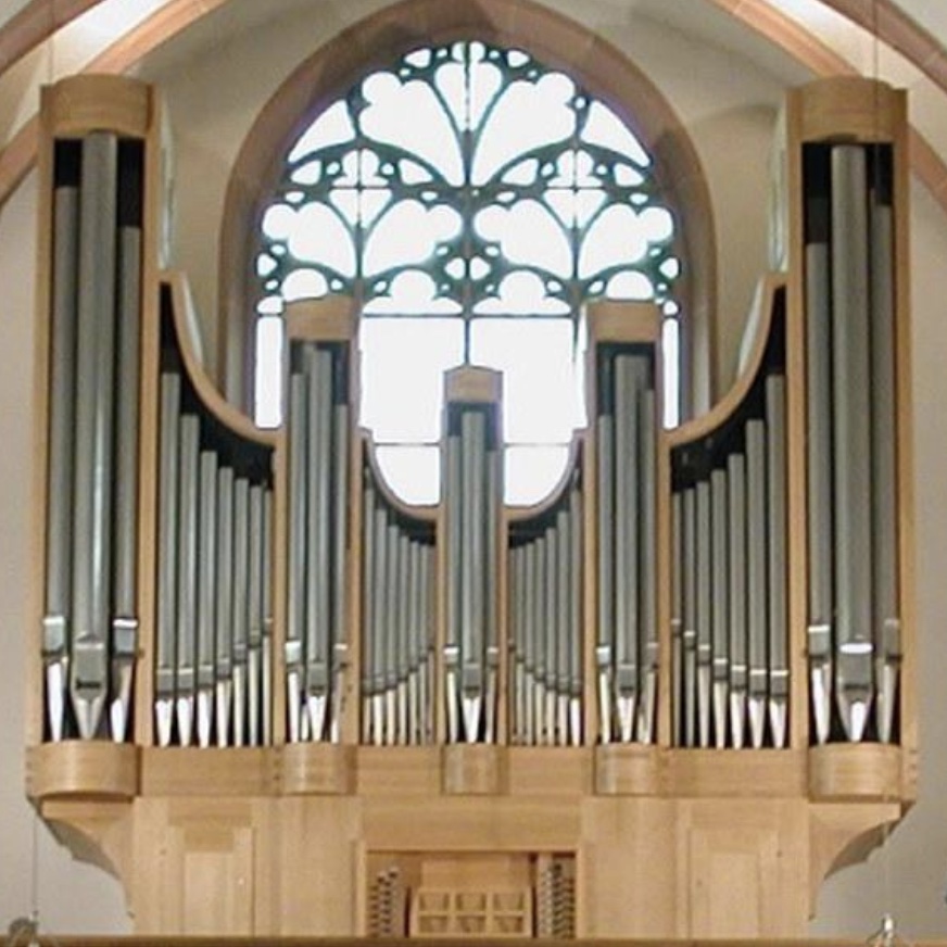 Unsere wunderbare Link-Orgel (c) Britta Gebauer