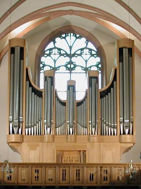 Die großartige LINK-Orgel unserer Kirche (c) Foto: Brigitta Gebauer