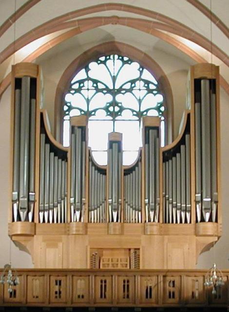 Orgel der Gebrüder Link/Giengen a.d. Brenz (1996) (c) Foto J. Michalik