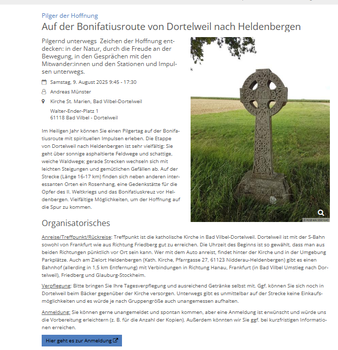 Bonifatiusroute 9.8.2025 (c) AM