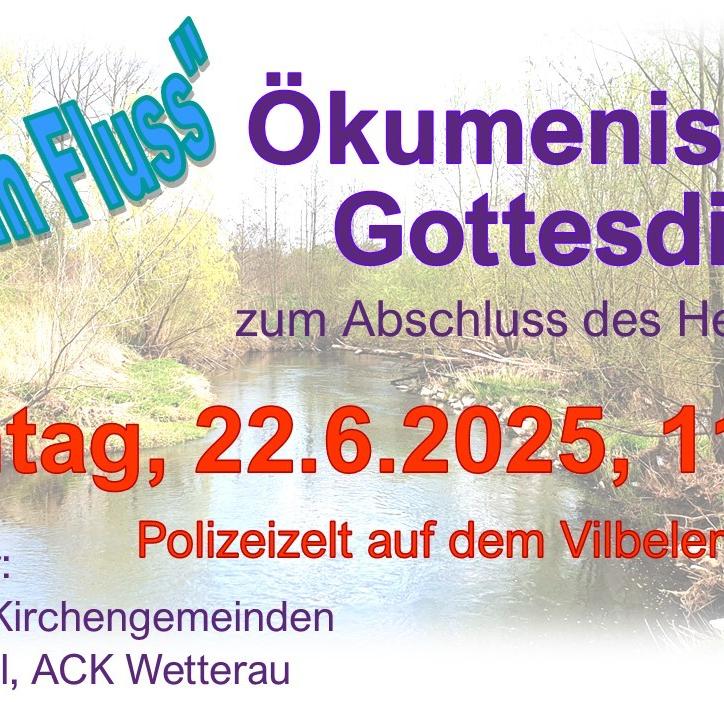 Plakat Abschlussgottesdienst Hessentag 1