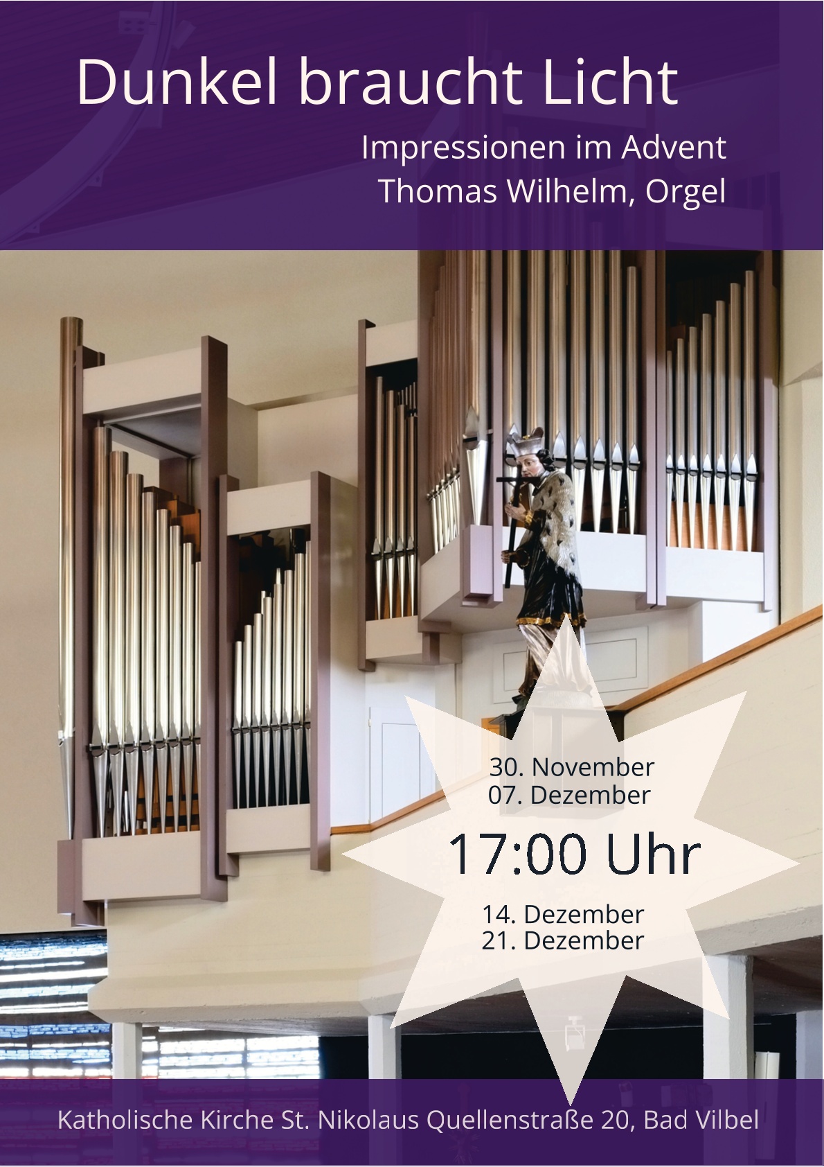 2025 Dunkel braucht Licht Deckblatt Advent (c) Thomas Wilhelm