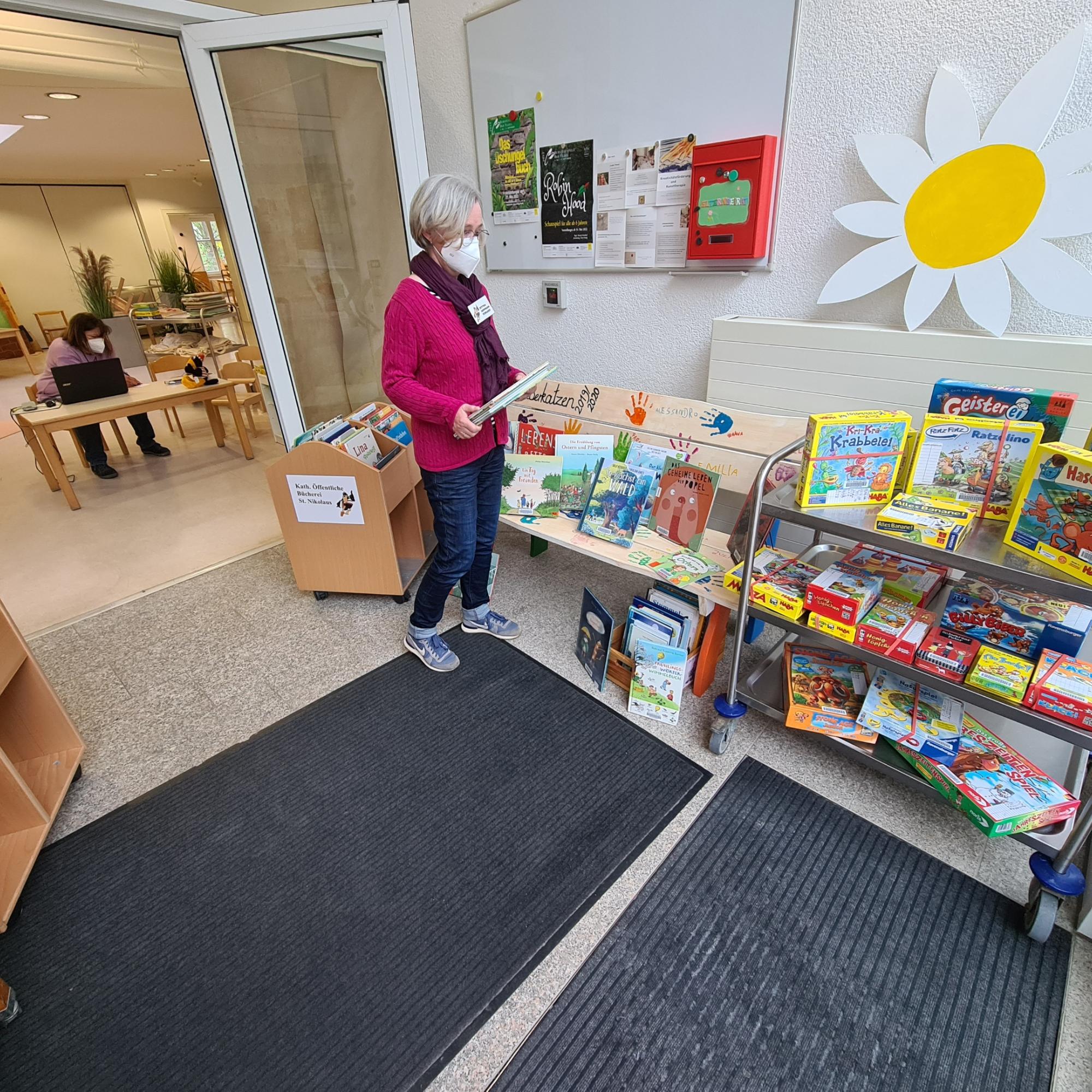 220407 Kinderbücherei Kita wieder geöffnet