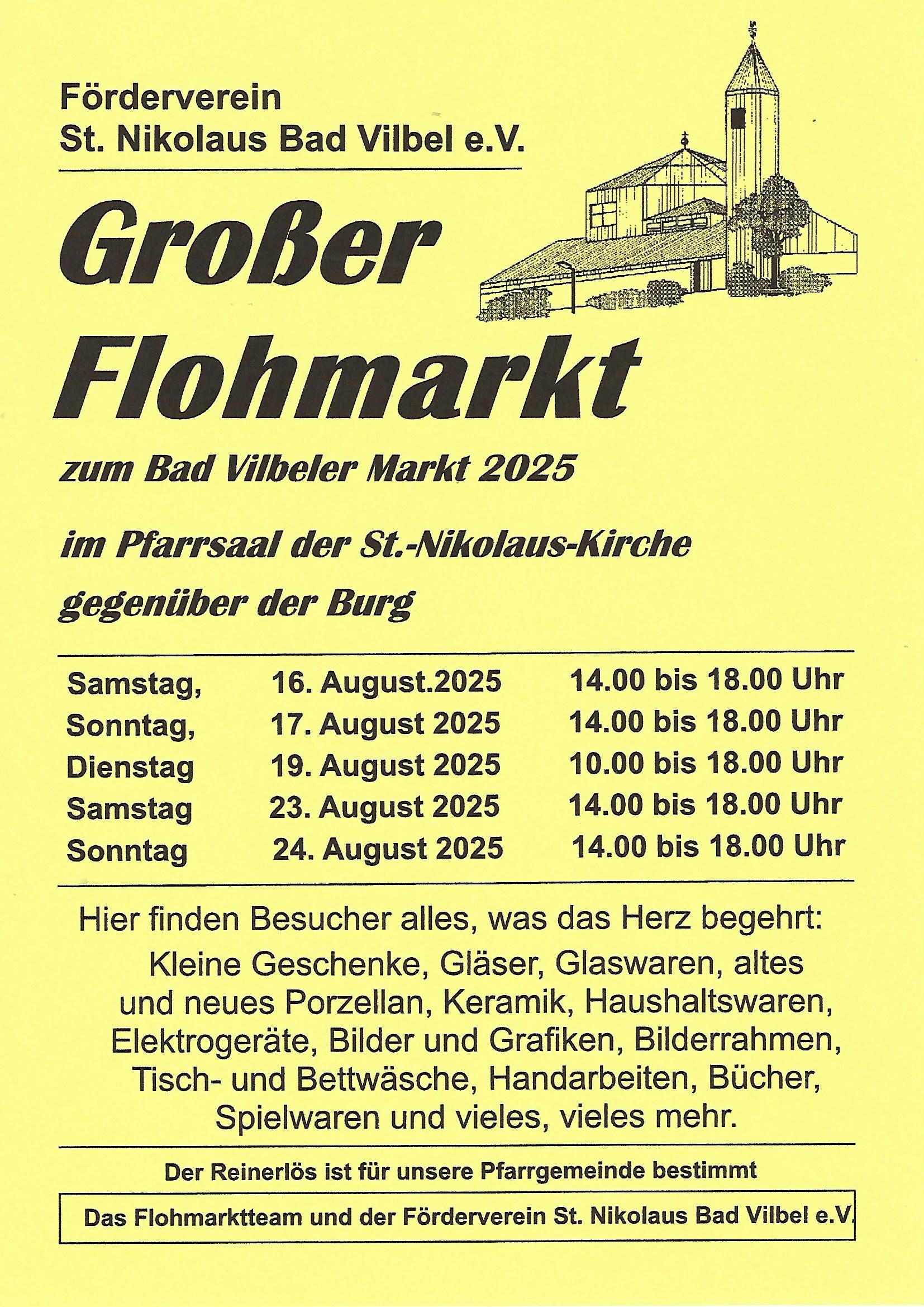 Flohmarkt Sommer 25 Foto