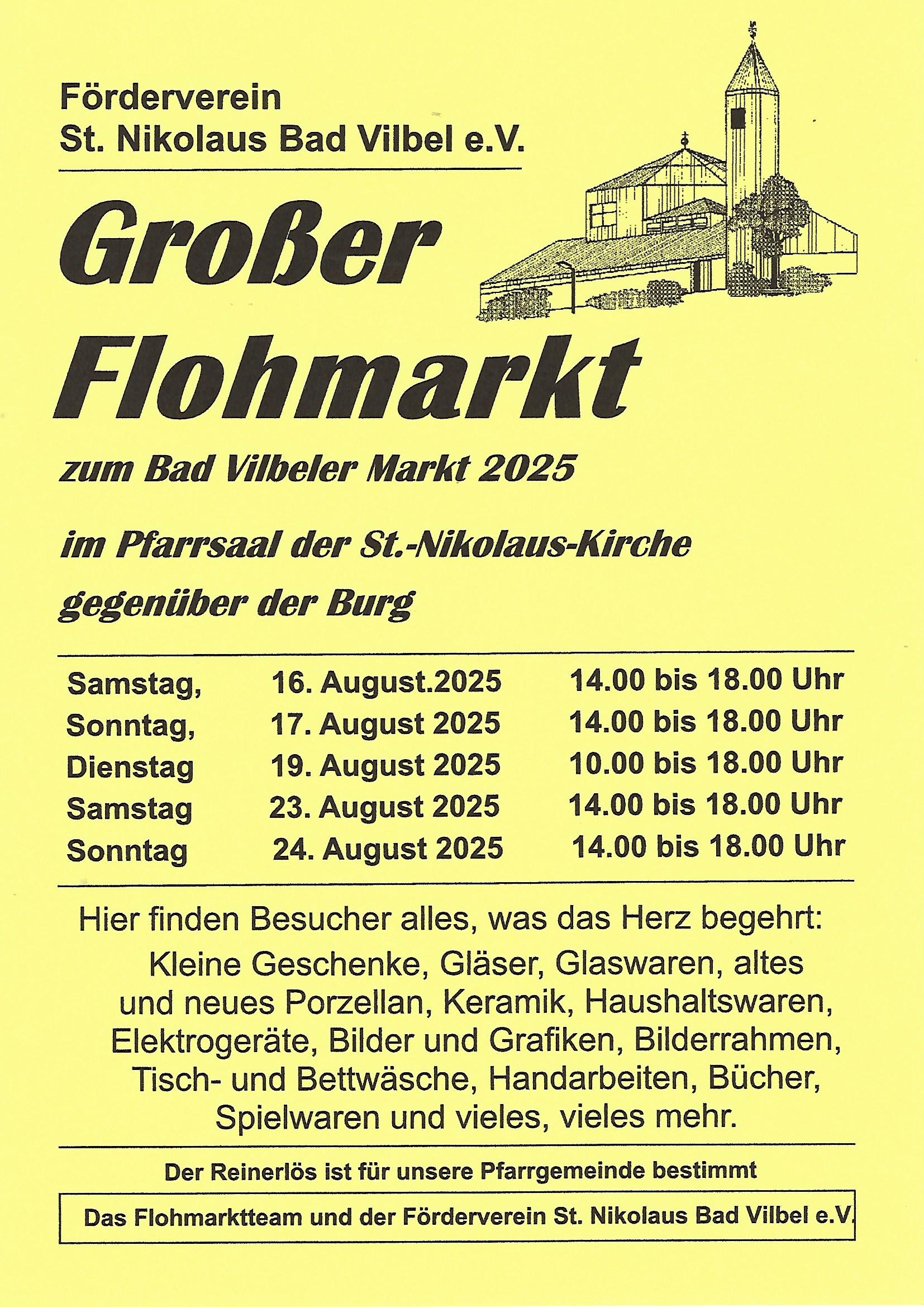 Flohmarkt Sommer 25 Foto (c) St. Nikolaus