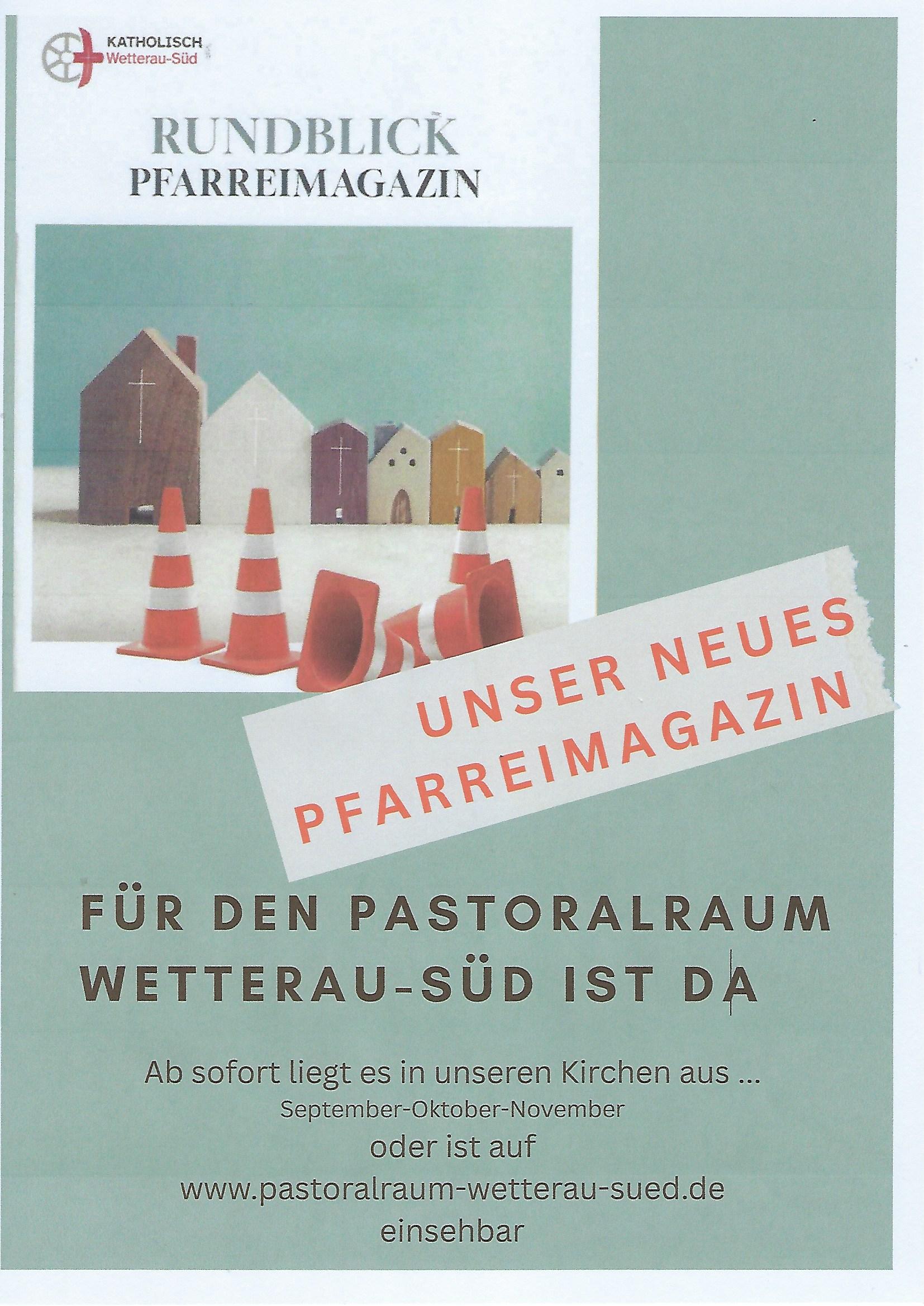 Plakat Rundblick (c) Pastoralraum Wetterau Süd