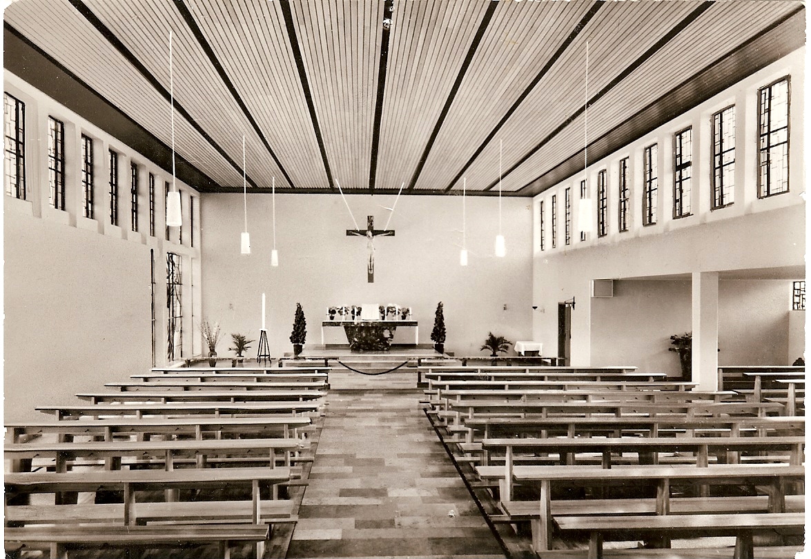 St Marien innen 1964 (c) St. Marien