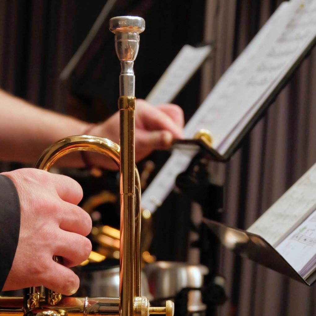 Trompete Notenständer