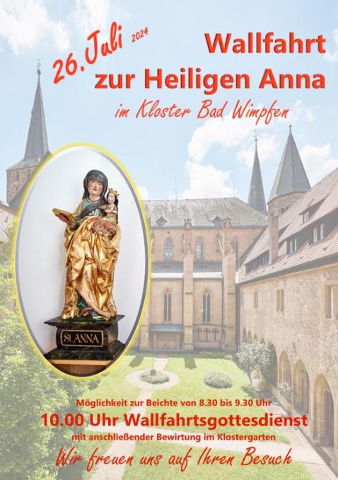 Anna-Wallfahrt 2024 (c) Kath. Kirchengemeinde Hl. Kreuz