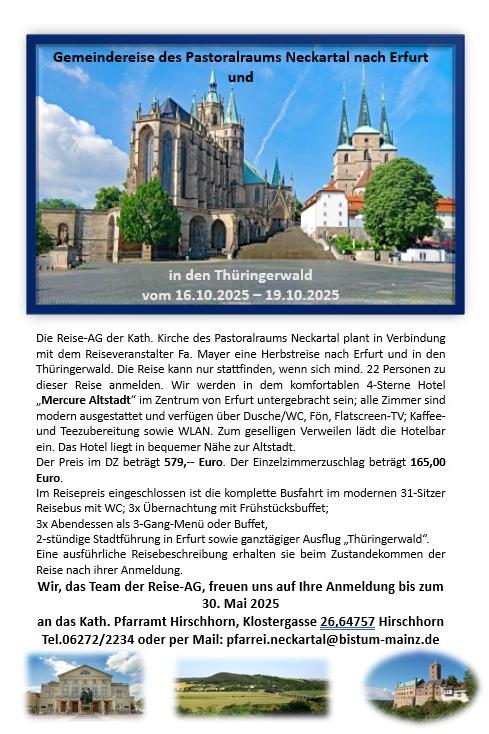 Gemeindereise Oktober 2025 mit Bild