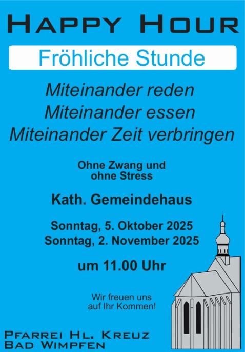Happy Hour 10.2025 (c) Kath. Kirchengemeinde Hl. Kreuz