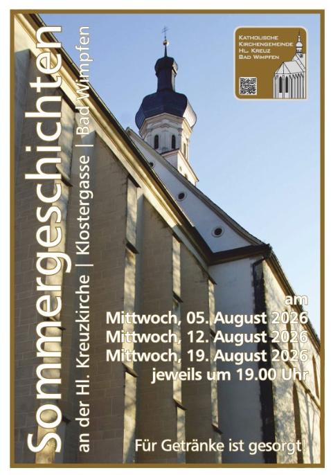 Sommergeschichten 2026 (c) Kath. Kirchengemeinde Hl. Kreuz