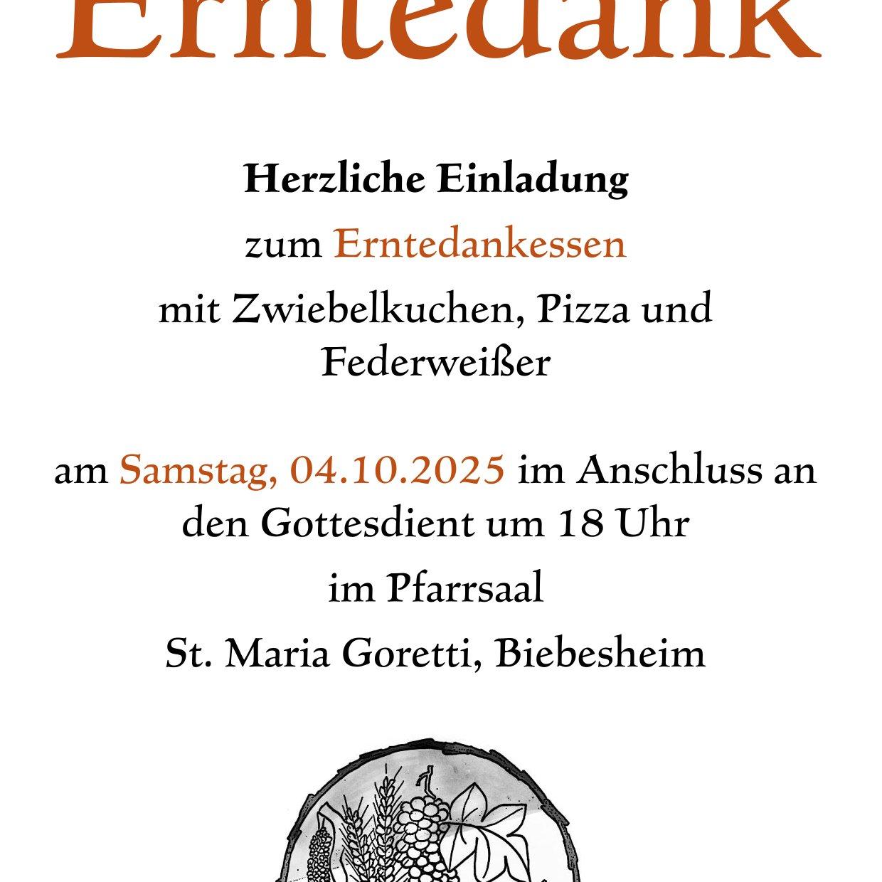 Erntedank 2025