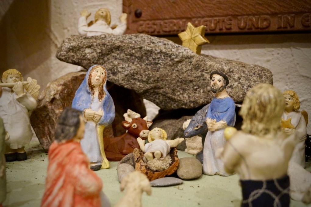Jahreskrippe Biebesheim - Weihnachten