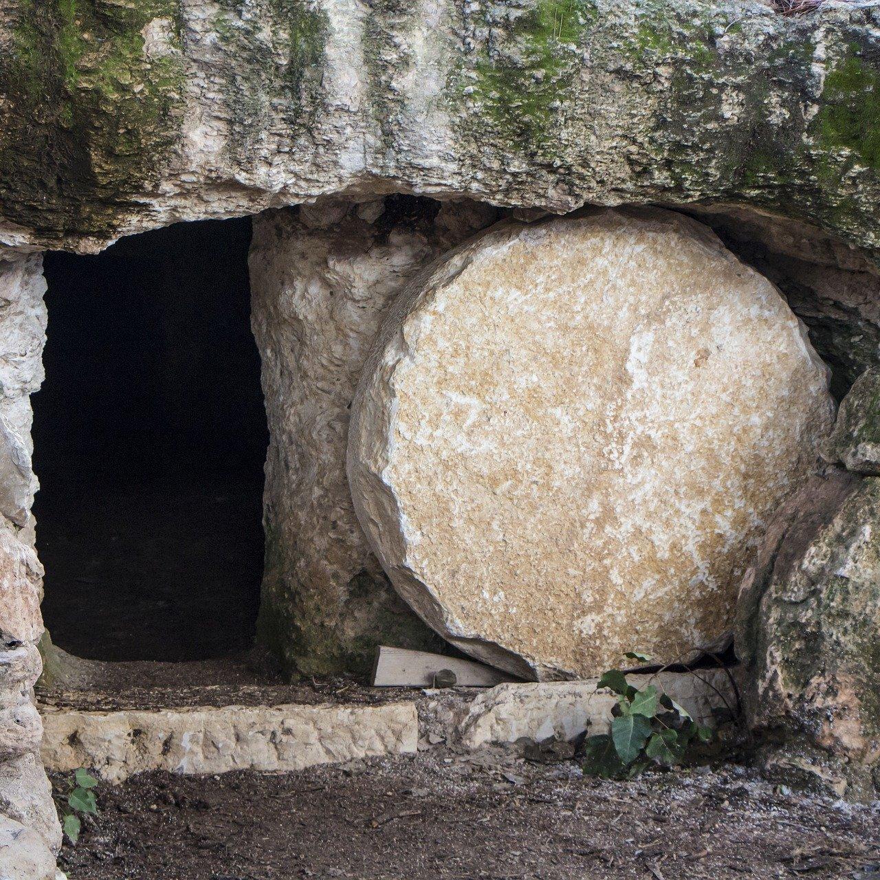 Leeres Grab in Nazareth