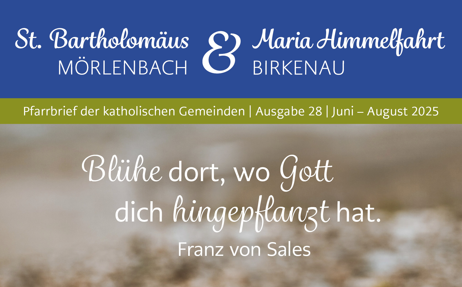 Titelbild_Pfarrbrief_MoeBi_0325_web (c) grafik:stein, Pfarrteam Birkenau_Mörlenbach