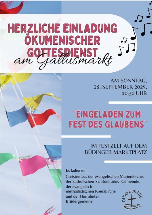 2025 Gottesdienst am Gallusmarkt