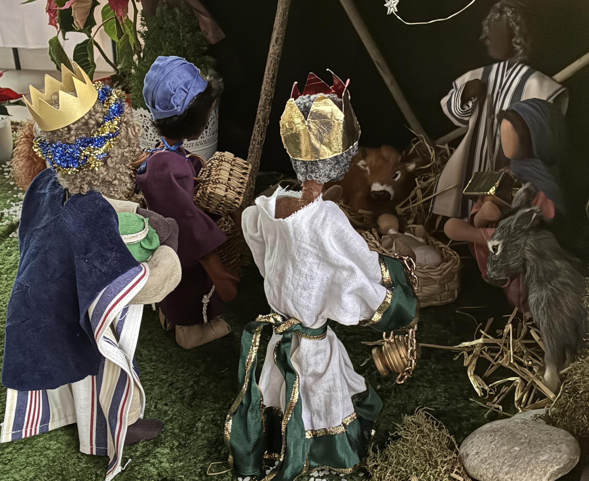 Die Könige bringen ihre Gaben