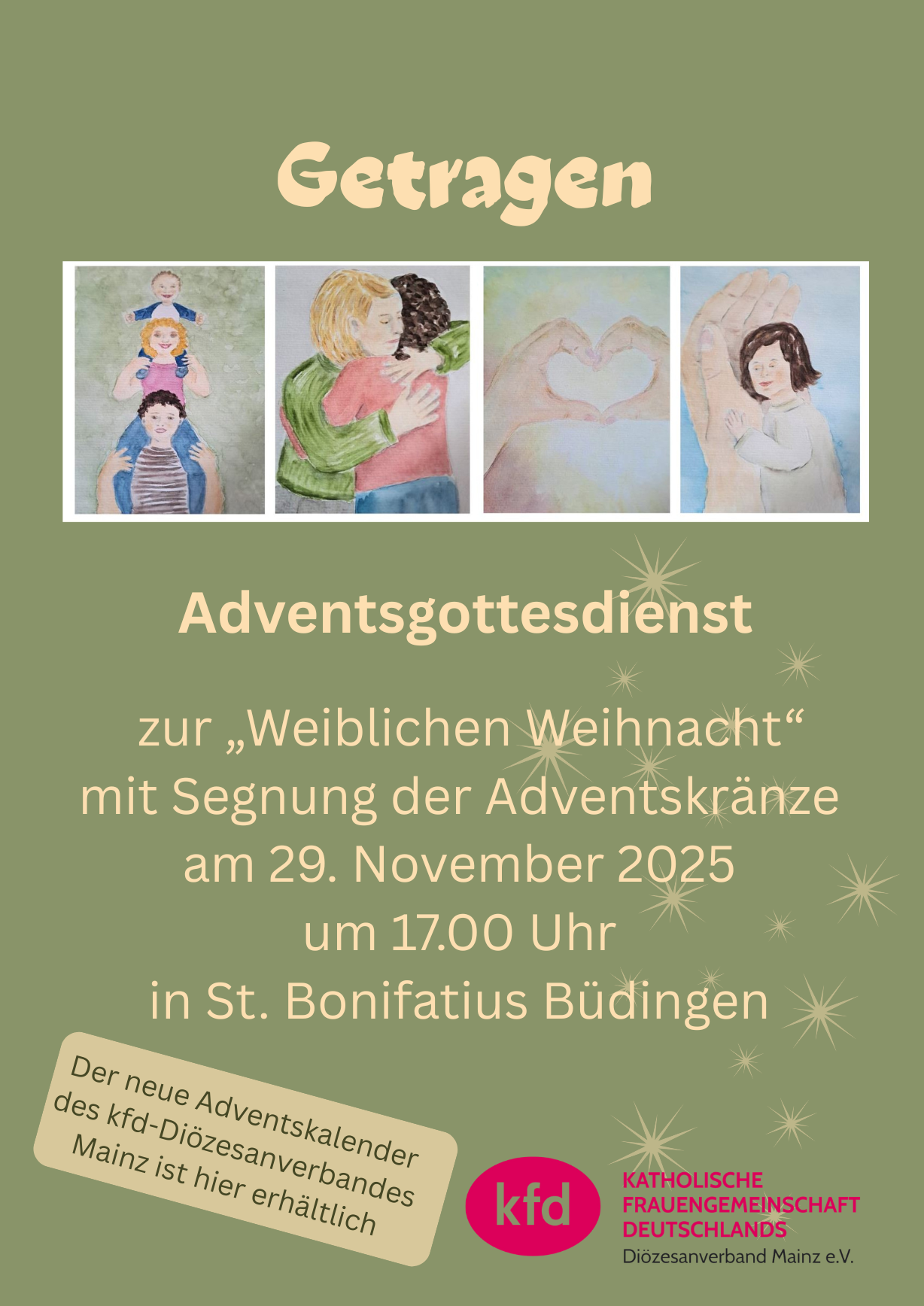 Flyer AdventsgottesdienstBüdingen