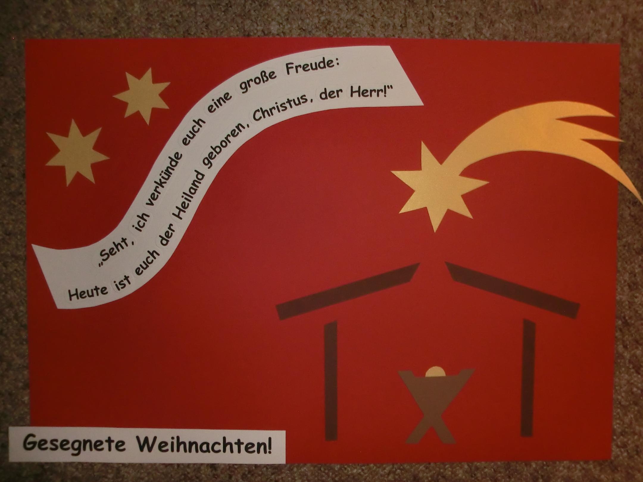 Gesegnete Weihnachten