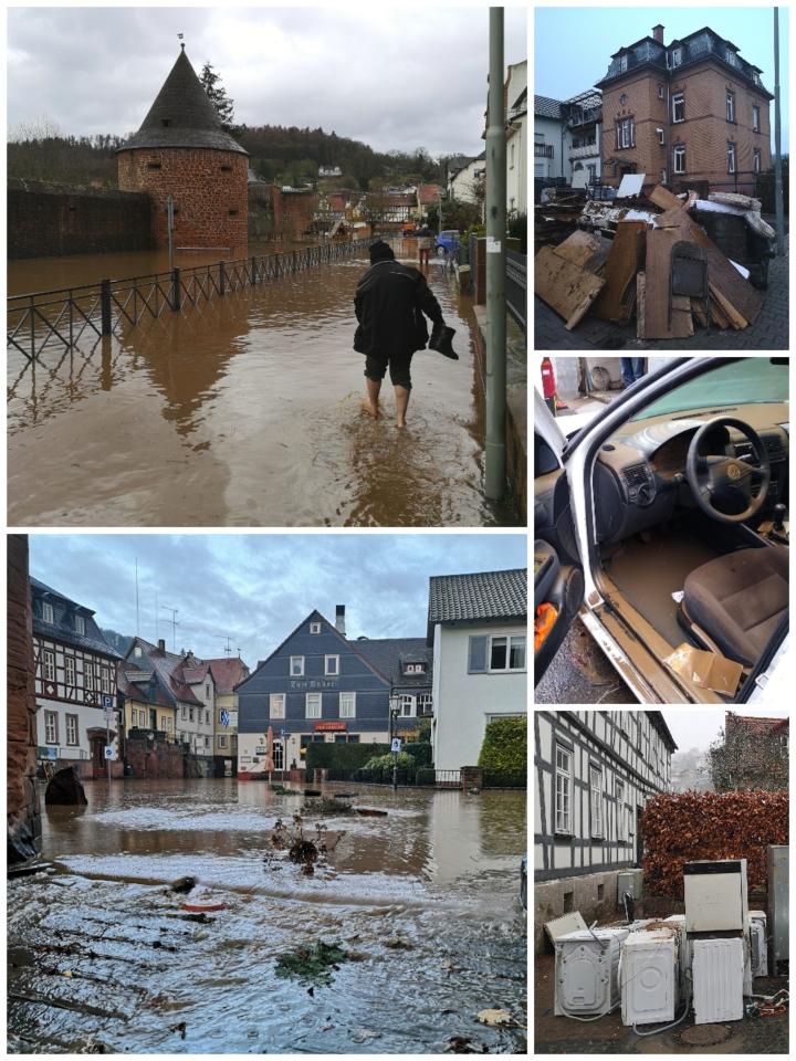 Hochwasser Büdingen 2021
