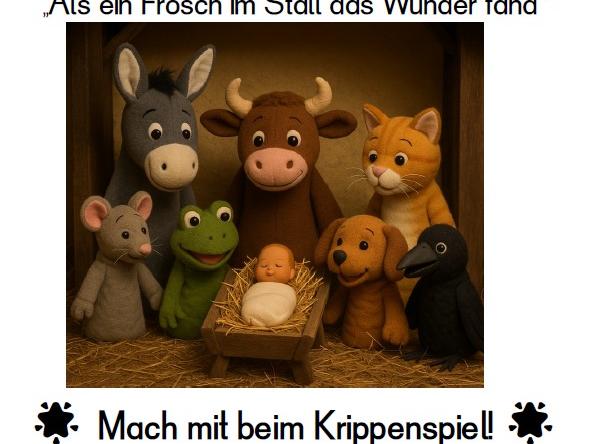 Krippenspiel Einladung