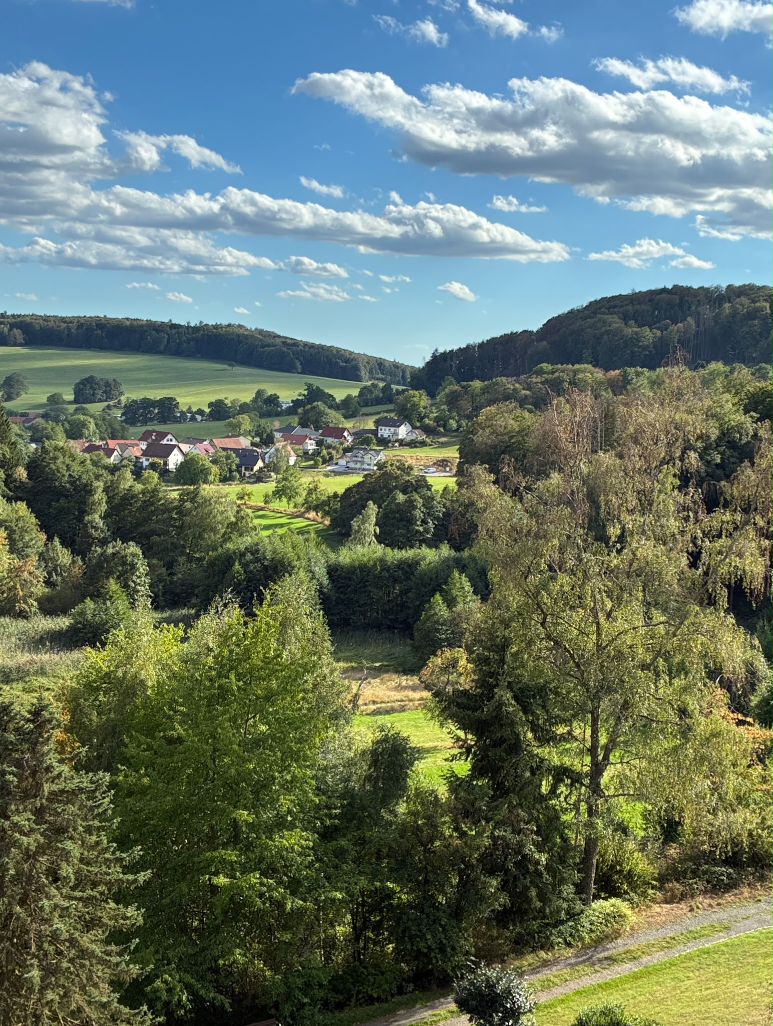 Nach Regentagen